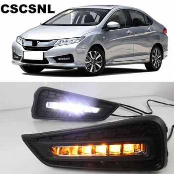CSCSNL 2PCS Day Light LED Daytime Running Light 12V DRL For Honda City 2015 2016 2017 With Yellow Color Turning Signal Lamp
CSCSNL 2PCS Day Light LED Daytime Running Light 12V DRL For Honda City 2015 2016 2017 With Yellow Color Turning Signal Lamp