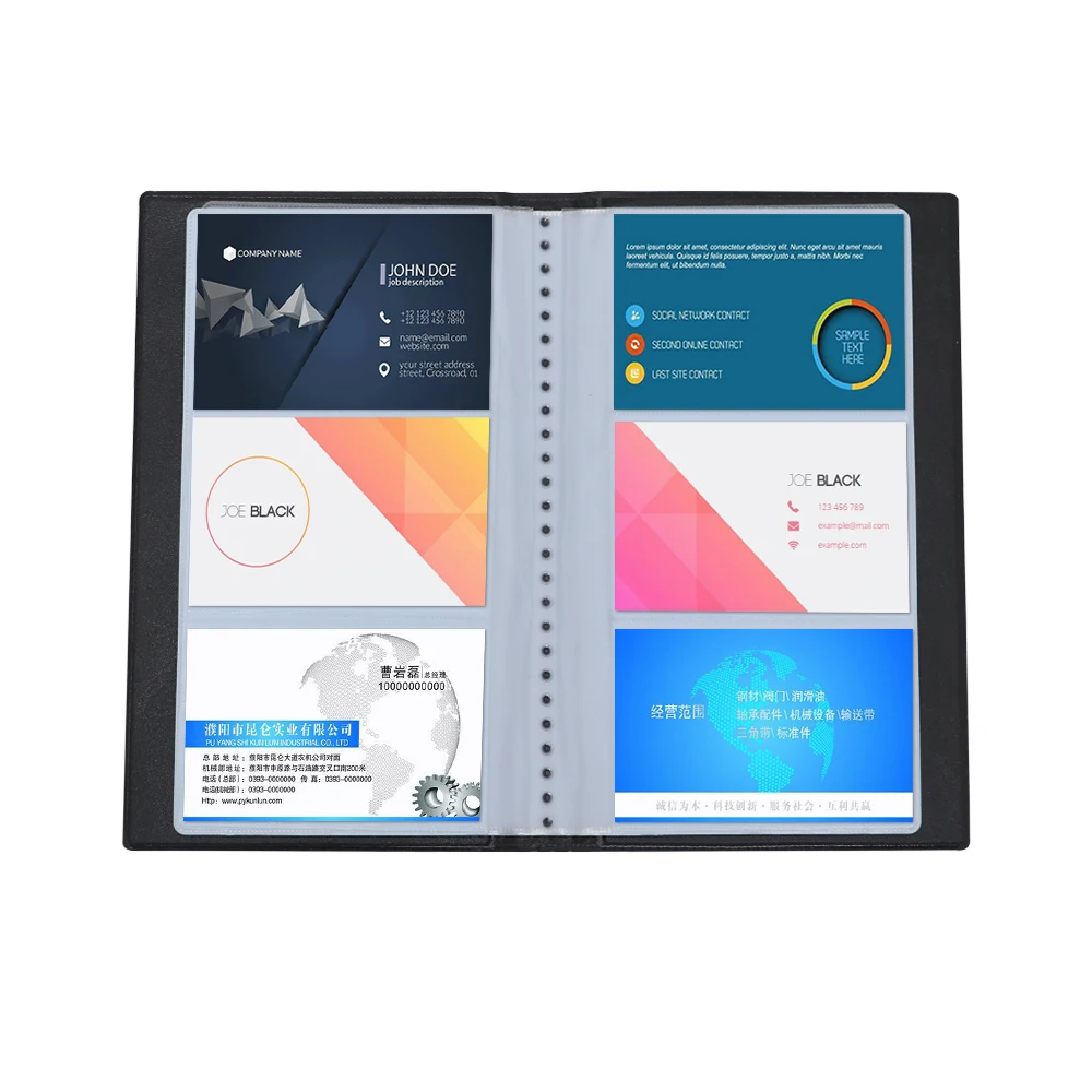 120 Pockets Leather Business Name Card Holder Book Case Photocard Book Organizer Wallet ID Card Holder for Men Women
120 Pockets Leather Business Name Card Holder Book Case Photocard Book Organizer Wallet ID Card Holder for Men Women