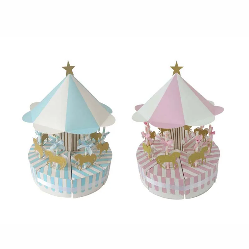 1PC Carousel Paper Gift Box Wedding Favors and Gifts Unicorn Party Baby Shower Candy Box Birthday Party Decorations Kids
1PC Carousel Paper Gift Box Wedding Favors and Gifts Unicorn Party Baby Shower Candy Box Birthday Party Decorations Kids