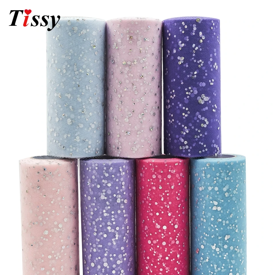 25YardX15cm Glitter Sequin Tulle Roll Crafts Diamond Organza Sheer Element For Table Runner Home Garden Wedding Party Decoration
25YardX15cm Glitter Sequin Tulle Roll Crafts Diamond Organza Sheer Element For Table Runner Home Garden Wedding Party Decoration
