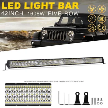 YNROAD 1608w 40inch five rows Led slim Light Bar offroad bar combo beam for Hunting Driving Offroad Light
YNROAD 1608w 40inch five rows Led slim Light Bar offroad bar combo beam for Hunting Driving Offroad Light