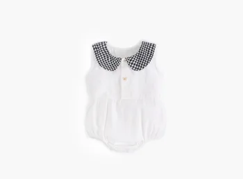 2019 New Arrival Summer Girls Romper Sleeveless Patchwork Cotton Girls Jumpsuit 0-3 Years
2019 New Arrival Summer Girls Romper Sleeveless Patchwork Cotton Girls Jumpsuit 0-3 Years