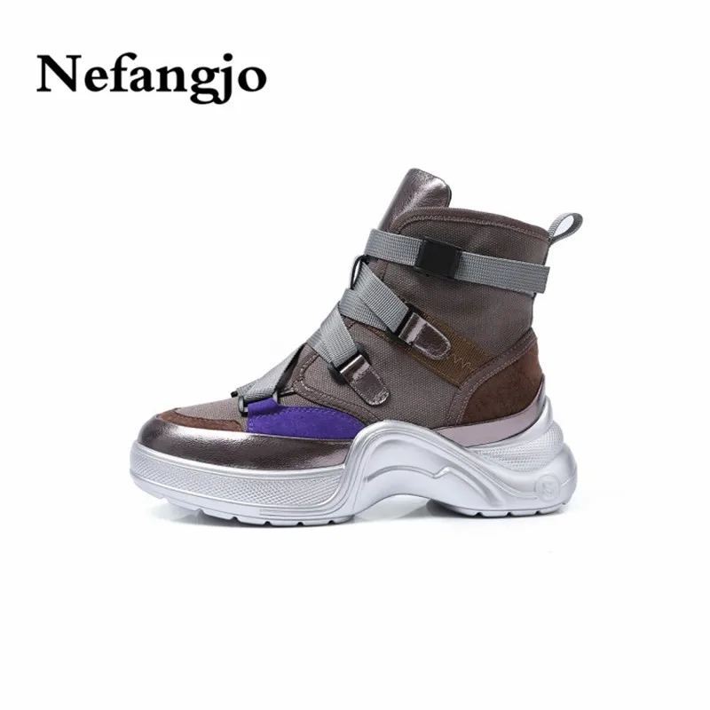 Nefangjo 2018 New Hot Sale Women Flat Shoes Ankle Boots Platform Female High Top Women Shoes Fashion Casual Gold Women Shoes
Nefangjo 2018 New Hot Sale Women Flat Shoes Ankle Boots Platform Female High Top Women Shoes Fashion Casual Gold Women Shoes