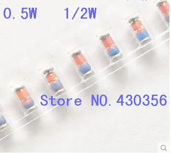 200pcs LL34 1/2W Zener diode ZMM2V ZMM2V2 ZMM2V4 ZMM2V7 ZMM3V ZMM3V3 ZMM3V6 ZMM3V9 ZMM4V3 ZMM4V7 ZMM5V1 ZMM5V6 ZMM6V2 ZMM6V8
200pcs LL34 1/2W Zener diode ZMM2V ZMM2V2 ZMM2V4 ZMM2V7 ZMM3V ZMM3V3 ZMM3V6 ZMM3V9 ZMM4V3 ZMM4V7 ZMM5V1 ZMM5V6 ZMM6V2 ZMM6V8