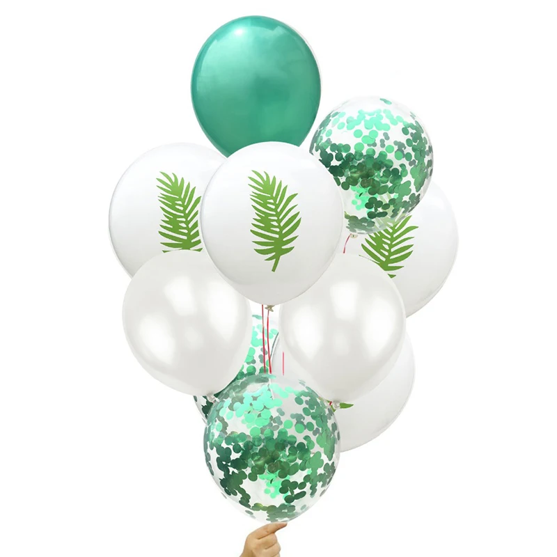 10PCS/Set Balloons Lovely Leaf Party Supplies Confetti Latex Balloons Jungle Party Baby Shower Favors Summer Tropical Decoration
10PCS/Set Balloons Lovely Leaf Party Supplies Confetti Latex Balloons Jungle Party Baby Shower Favors Summer Tropical Decoration