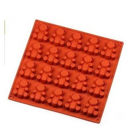 20 Bear Silicone Cake Baking Mold Cake Pan Muffin Cups Handmade Soap Moulds Biscuit Chocolate Ice Cube Tray DIY Mold
20 Bear Silicone Cake Baking Mold Cake Pan Muffin Cups Handmade Soap Moulds Biscuit Chocolate Ice Cube Tray DIY Mold