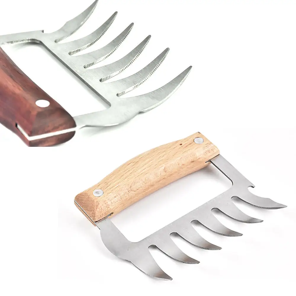 2Pcs Bear Paws Claws Meat Handler Fork Tongs Lift Shred Pork BBQ Meat Shred Pork Clamp Roasting Chicken Fork Chicken Separator
2Pcs Bear Paws Claws Meat Handler Fork Tongs Lift Shred Pork BBQ Meat Shred Pork Clamp Roasting Chicken Fork Chicken Separator