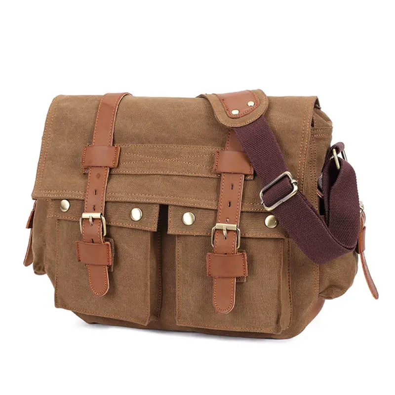 Men Shoulder Bags High Quality Canvas Big Messenger Bag Men Retro Canvas Bag Casual Travel Men's Shoulder Crossbody Bags
Men Shoulder Bags High Quality Canvas Big Messenger Bag Men Retro Canvas Bag Casual Travel Men's Shoulder Crossbody Bags