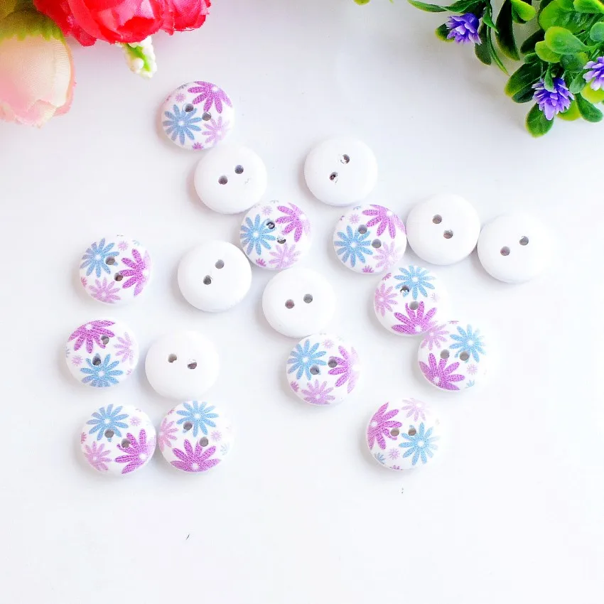 Free Shipping Retail 50Pcs Random Mixed 2 Holes Round Flower Pattern Wood Sewing Baby Buttons Scrapbooking 15mm F0889
Free Shipping Retail 50Pcs Random Mixed 2 Holes Round Flower Pattern Wood Sewing Baby Buttons Scrapbooking 15mm F0889