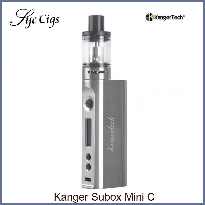 

Original KangerTech Subox Mini C Starter Kit 50W KBOX Box Mod vape Protank 5 Atomizer SSOCC Vaporizer e electronic cigarette