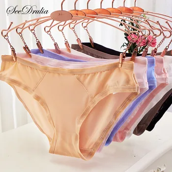 SEEDRULIA New Arrival 2018 Good Quality Women's Underwear Solid Color Seamless panties Low-waist Brief Super elasticity Panties
SEEDRULIA New Arrival 2018 Good Quality Women's Underwear Solid Color Seamless panties Low-waist Brief Super elasticity Panties