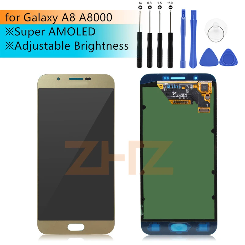 For SAMSUNG Galaxy A8 LCD Screen Display Touch Digitizer LCD Display Screen for Galaxy A8 A8000 A800 A800F Replacement Parts
For SAMSUNG Galaxy A8 LCD Screen Display Touch Digitizer LCD Display Screen for Galaxy A8 A8000 A800 A800F Replacement Parts