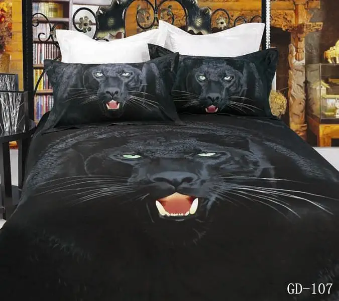3D Black panther print bedding set california king queen size duvet quilt cover bed in a bag flat fitted sheet 100% cotton 6pcs
3D Black panther print bedding set california king queen size duvet quilt cover bed in a bag flat fitted sheet 100% cotton 6pcs