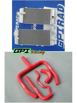 Aluminum Radiator + hose for KAWASAKI KXF250 KX 250 F KX250F KXF 250 2009-2010 09 10 + Y hose RH&LH GPI high-per
Aluminum Radiator + hose for KAWASAKI KXF250 KX 250 F KX250F KXF 250 2009-2010 09 10 + Y hose RH&LH GPI high-per