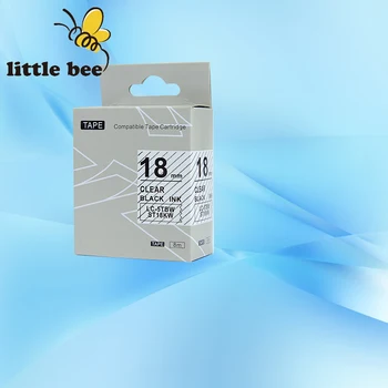 1Pcs Compatible LC Tape ST18KW Label Tape 18mm Black on Clear for KING JIM Labelworks
1Pcs Compatible LC Tape ST18KW Label Tape 18mm Black on Clear for KING JIM Labelworks