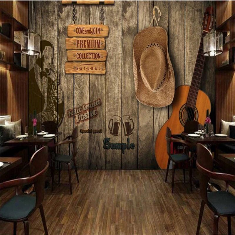 beibehang Custom Photo Mural Wall Sticker Bar KTV Vintage Wooden Background Wall Murder Background Wallpaper papel de parede
beibehang Custom Photo Mural Wall Sticker Bar KTV Vintage Wooden Background Wall Murder Background Wallpaper papel de parede