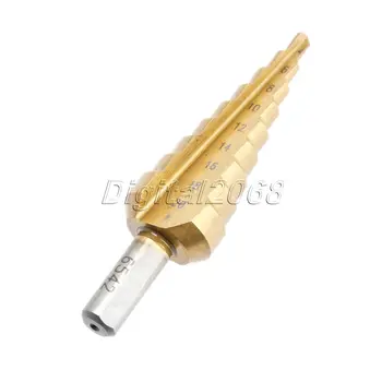 Large HSS Steel Step Cone Drill Countersink Titanium Bit Set Hole Titanium Coated Drill Bit Hole Cutter 4-20 Woodworking Chamfer
Large HSS Steel Step Cone Drill Countersink Titanium Bit Set Hole Titanium Coated Drill Bit Hole Cutter 4-20 Woodworking Chamfer