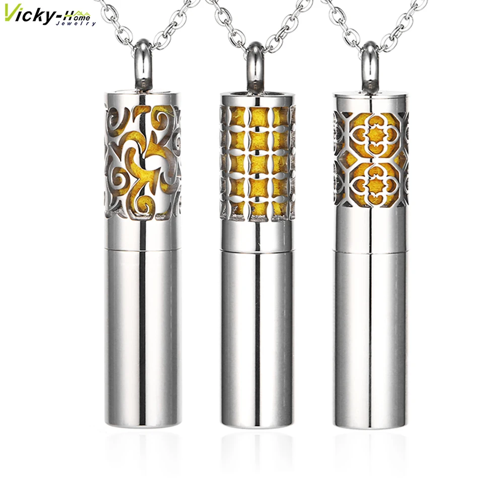 Vicky-Home Essential Oil Diffuser Necklace Aromatherapy Diffuser Pendant Locket and Container 2-in-1 Stainless Steel Necklace
Vicky-Home Essential Oil Diffuser Necklace Aromatherapy Diffuser Pendant Locket and Container 2-in-1 Stainless Steel Necklace