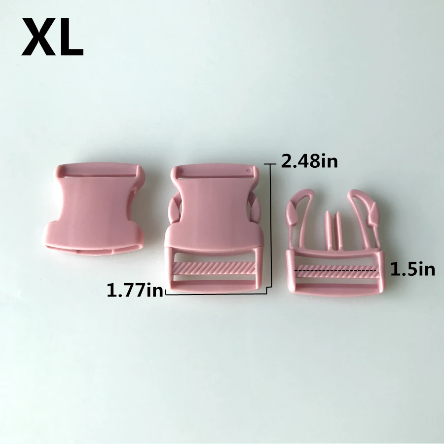 2pcs Pack 1" Plastic Side Release Buckles Dual Adjustable Slimwaist Molle Dog Straps Webbing Outdoor paracord buckle EDC tool
2pcs Pack 1" Plastic Side Release Buckles Dual Adjustable Slimwaist Molle Dog Straps Webbing Outdoor paracord buckle EDC tool