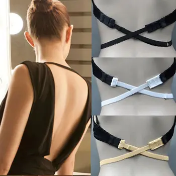 Low Back Backless Bra Strap Adapter Converter Fully Adjustable Extender Hook Hook Sexy Low-back Dress Bra Belt Intimates Acc
Low Back Backless Bra Strap Adapter Converter Fully Adjustable Extender Hook Hook Sexy Low-back Dress Bra Belt Intimates Acc