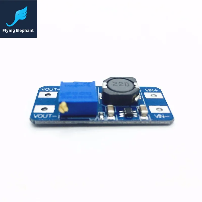 DC-DC Boost Module 2A Booster Voltage 2-24V input UP to 5 9 12 -28V Adjustable 2577 Step-up Efficiency> 93%
DC-DC Boost Module 2A Booster Voltage 2-24V input UP to 5 9 12 -28V Adjustable 2577 Step-up Efficiency> 93%