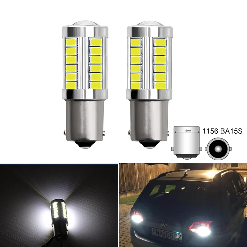 2Pcs P21W LED BA15S 1156 Car Light Auto Brake Light Reverse Bulb Turn Signal Lamp For Volkswagen VW Passat Polo Touran Jetta
2Pcs P21W LED BA15S 1156 Car Light Auto Brake Light Reverse Bulb Turn Signal Lamp For Volkswagen VW Passat Polo Touran Jetta