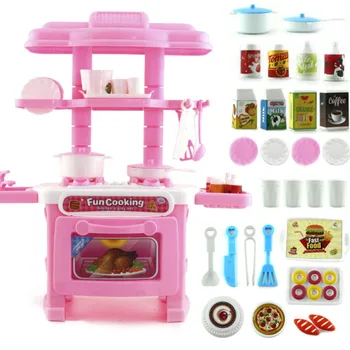 1 Set Children's Play House Toys Girl Cutlery Set Baby Toys Kitchen Cooking Simulation Pretend To Play Kitchen Model
1 Set Children's Play House Toys Girl Cutlery Set Baby Toys Kitchen Cooking Simulation Pretend To Play Kitchen Model