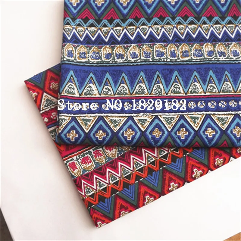Ethnic Fabrics Cotton Linen Fabric For Patchwork Quilts Sewing Cloth For Sofa Curtain Bags Cushion Cover Meter 100x150cm
Ethnic Fabrics Cotton Linen Fabric For Patchwork Quilts Sewing Cloth For Sofa Curtain Bags Cushion Cover Meter 100x150cm