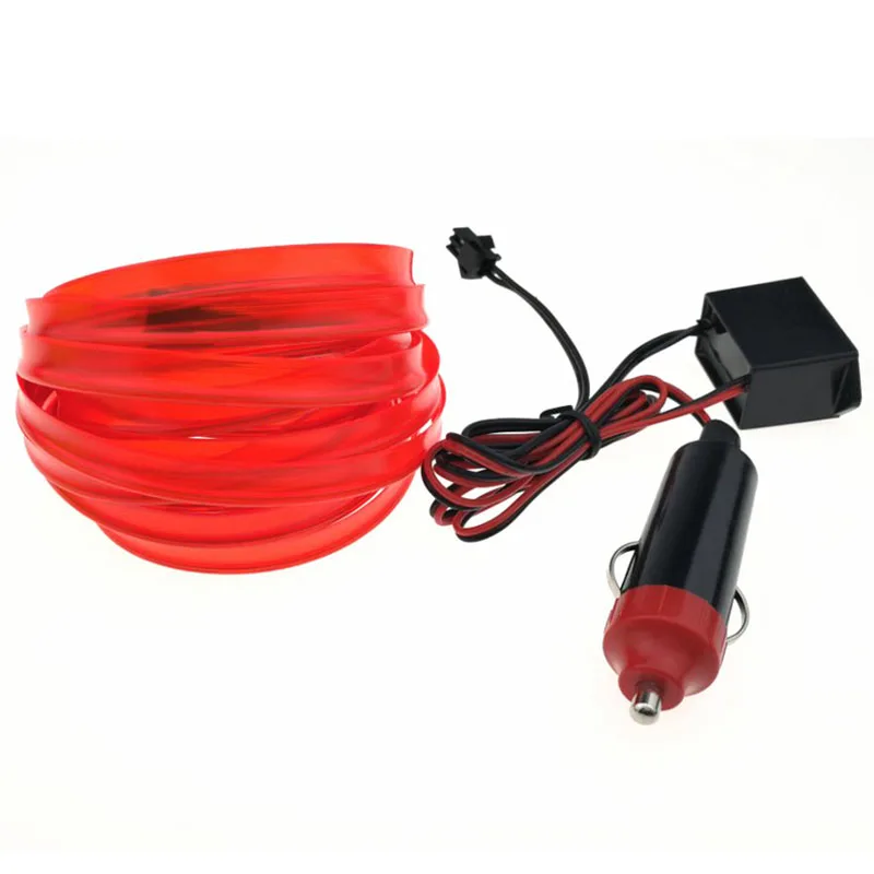 1m/2m/3m/5m 8mm Sewing Edge Neon Light Car Decor Lighting Flexible EL Wire Rope Tube LED Strip Car Cigarette Lighter Socket Plug
1m/2m/3m/5m 8mm Sewing Edge Neon Light Car Decor Lighting Flexible EL Wire Rope Tube LED Strip Car Cigarette Lighter Socket Plug