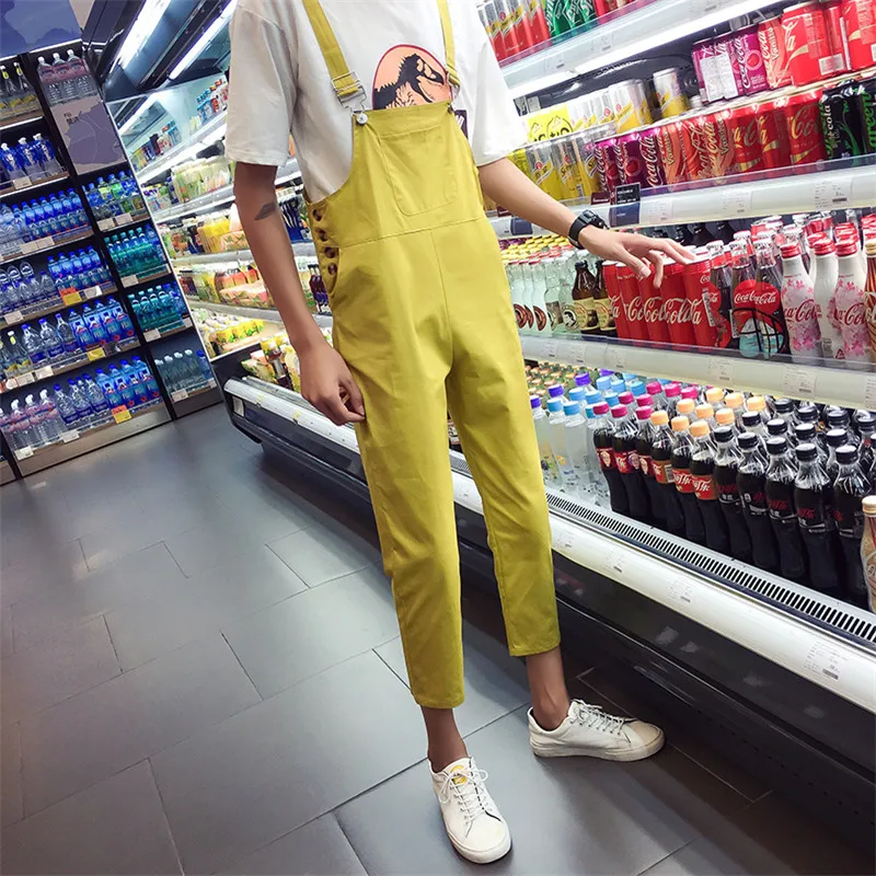 Fashion Japanese Hipster Style Overalls Couple's Cropped Nine-point Bib Casual Wild Student Jumpsuits Large Size 2XL 3XL
Fashion Japanese Hipster Style Overalls Couple's Cropped Nine-point Bib Casual Wild Student Jumpsuits Large Size 2XL 3XL