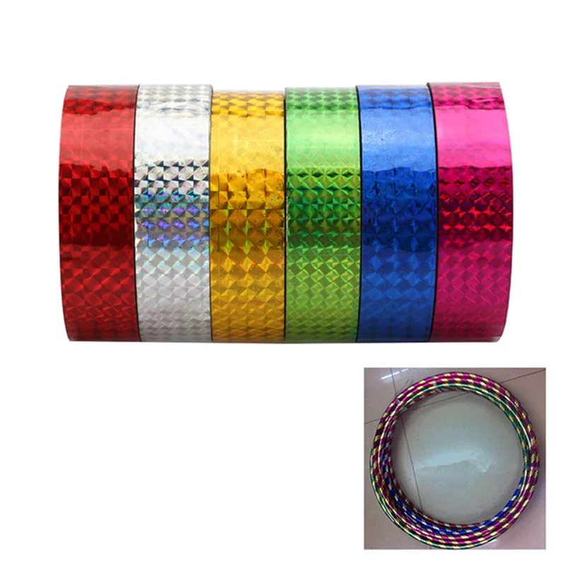 2pcs Rhythmic Gymnastics Decoration Holographic Tapes RG Prismatic Glitter Tapes high quantity Artistic Hoops Stick
2pcs Rhythmic Gymnastics Decoration Holographic Tapes RG Prismatic Glitter Tapes high quantity Artistic Hoops Stick