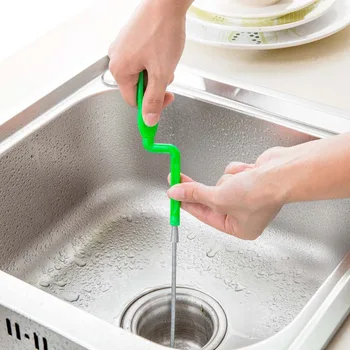 OTHERHOUSE 2.4m Kitchen Bathroom Sink Drain Cleaner Strainer Sewer Filter Dredge Device Hair Dirt Cleaner Toilet Removal Clog
OTHERHOUSE 2.4m Kitchen Bathroom Sink Drain Cleaner Strainer Sewer Filter Dredge Device Hair Dirt Cleaner Toilet Removal Clog