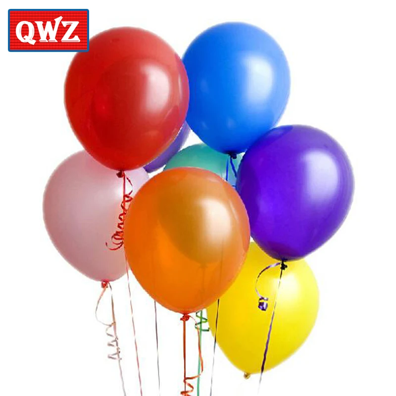 QWZ 100pcs 10'' 1.2g Round Shape Latex Pearl Balloons Party Decorate Valentine's Day Happy Birthday Wedding Decoration Balloon
QWZ 100pcs 10'' 1.2g Round Shape Latex Pearl Balloons Party Decorate Valentine's Day Happy Birthday Wedding Decoration Balloon