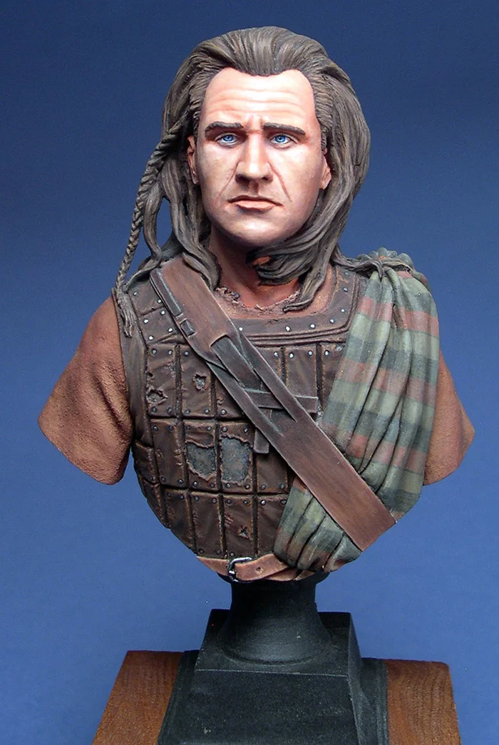 Assembly Unpainted Scale 1/12 William Wallace highlander bust 1/12 figure Historical Resin Model
Assembly Unpainted Scale 1/12 William Wallace highlander bust 1/12 figure Historical Resin Model