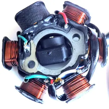 MAGNETO STATOR 6 COIL POLE For GY6 125cc 150cc SCOOTER ATV GO KART LANCE ZNEN JONWAY