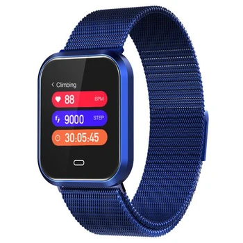 Fashion smart watch 1.3 inch color screen CD16 metal strap heart rate sphygmomanometer step sleep monitoring sports bracelet
Fashion smart watch 1.3 inch color screen CD16 metal strap heart rate sphygmomanometer step sleep monitoring sports bracelet
