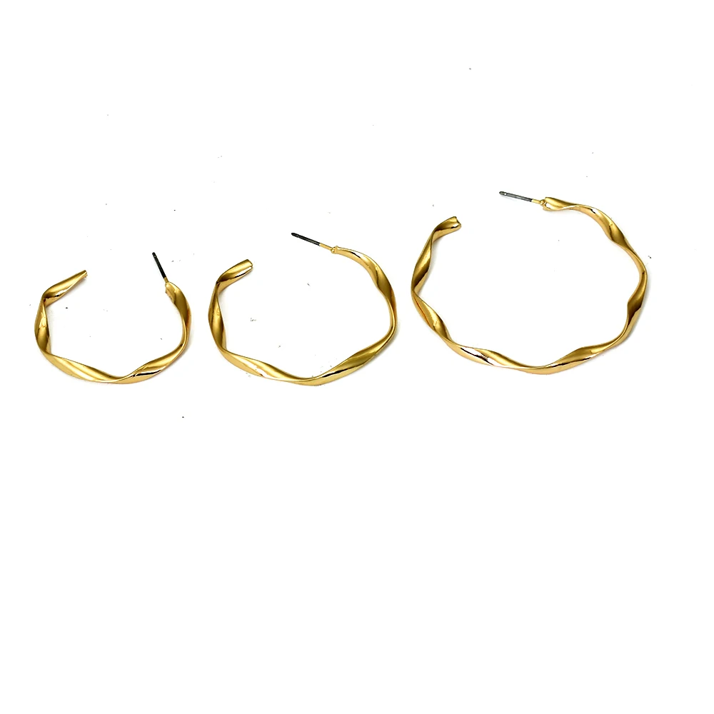 Bing Tu Big Open Twisted Geometric Earings Gold Silver Color Round Hoop Earrings For Women Metal Jewellery Circle Hoops aros
Bing Tu Big Open Twisted Geometric Earings Gold Silver Color Round Hoop Earrings For Women Metal Jewellery Circle Hoops aros