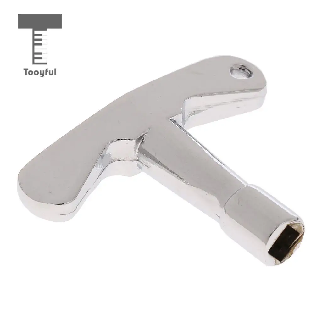 Tooyful Universal Zinc Alloy Bass Drum Skin Tuning Key Tuner Drum Hardware Tool Drum Repair Maintenance Tool
