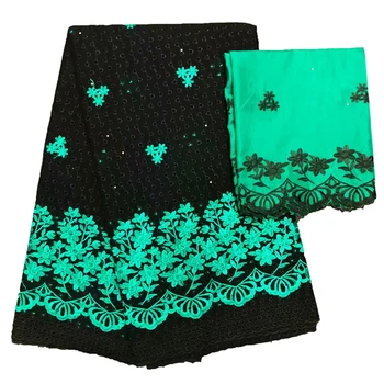 African Lace Fabric Bazin Fashion High Quality Swiss Voile Lace Black/Green Embroidered High Quality Cotton Lace Fabric JA265
African Lace Fabric Bazin Fashion High Quality Swiss Voile Lace Black/Green Embroidered High Quality Cotton Lace Fabric JA265