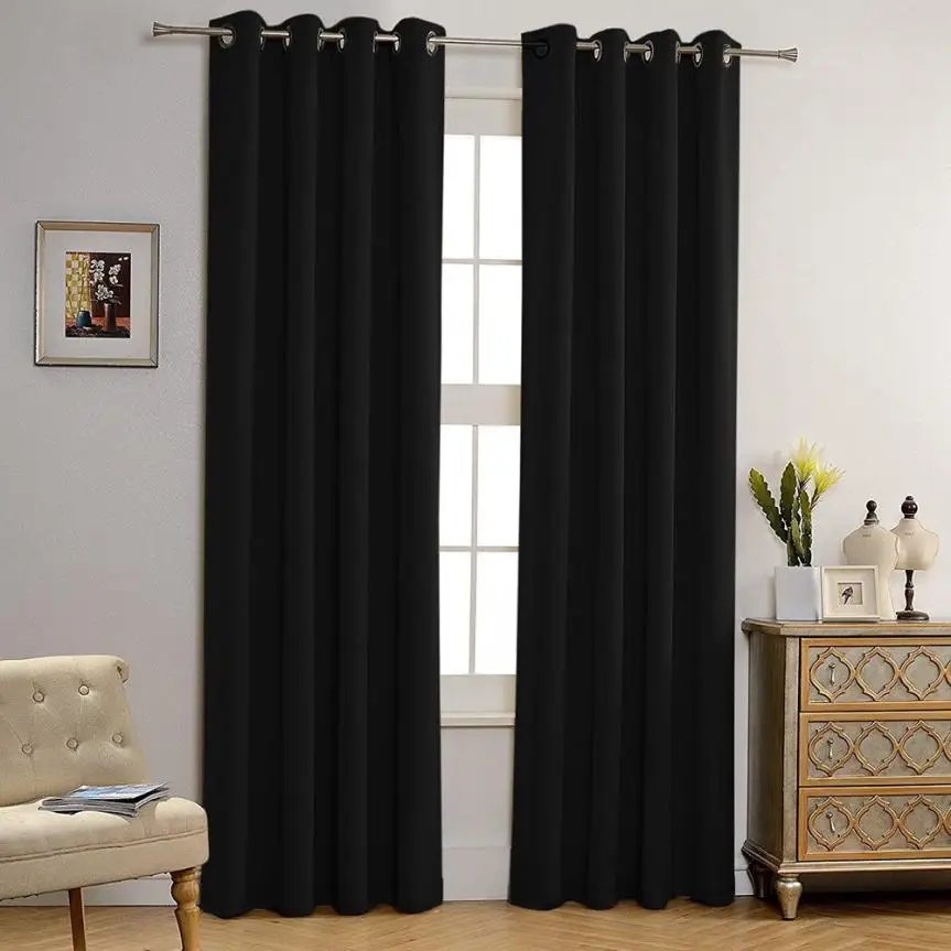 New Fasion Hot Sales! 2PC Insulated Foam Lined Heavy Thick Blackout Grommet Window Curtain Panels 250cm x 100cm pqw0704
New Fasion Hot Sales! 2PC Insulated Foam Lined Heavy Thick Blackout Grommet Window Curtain Panels 250cm x 100cm pqw0704