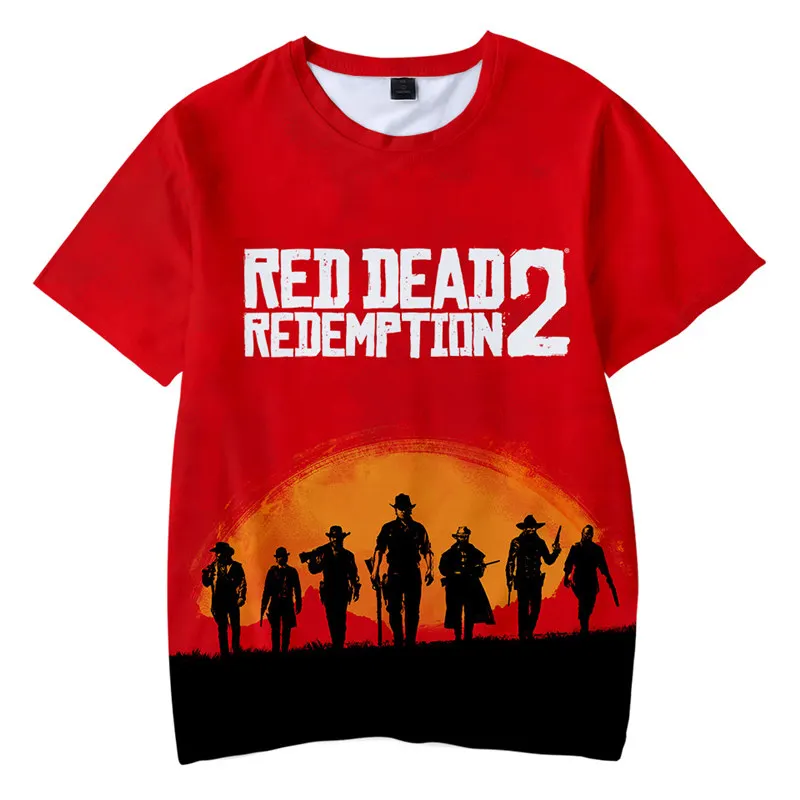2019 3D Red Dead Redemption 2 T-shirt Men American New Game Short T-shirt Women/men Fashion Casual 3D Funny T-shirt XXS-4XL 
2019 3D Red Dead Redemption 2 T-shirt Men American New Game Short T-shirt Women/men Fashion Casual 3D Funny T-shirt XXS-4XL