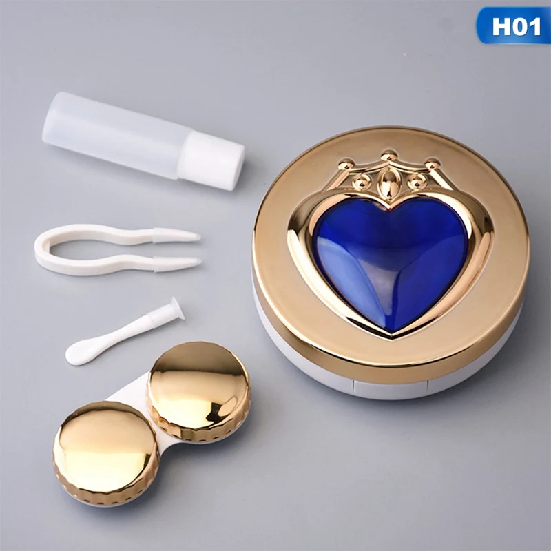 Pentagram Pattern Glasses Contact Lenses Box Contact Lens Case for Women Eyes Care Kit Holder Container
Pentagram Pattern Glasses Contact Lenses Box Contact Lens Case for Women Eyes Care Kit Holder Container