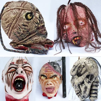 Halloween Haunted House Trick Funny Latex Toy Bar KTV Decorations Hanging Horror Ghost Blood Head
Halloween Haunted House Trick Funny Latex Toy Bar KTV Decorations Hanging Horror Ghost Blood Head