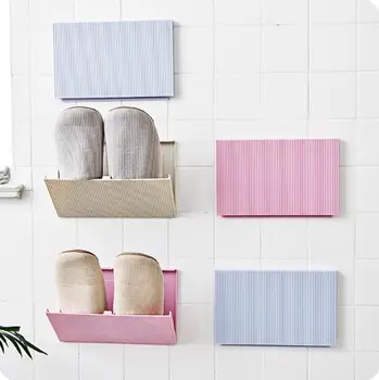 Bathroom Folding Shoes Rack Simple Wall Slippers Storage Rack Hanging Shoes Organizer
Bathroom Folding Shoes Rack Simple Wall Slippers Storage Rack Hanging Shoes Organizer