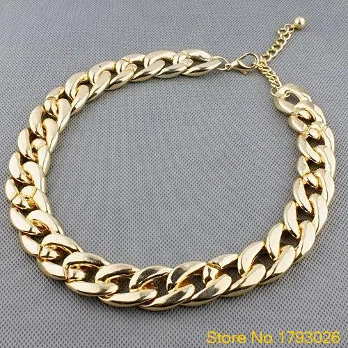 Women Europe and the United States Stylish all-match Shiny thick Choker necklace 4TFF
Women Europe and the United States Stylish all-match Shiny thick Choker necklace 4TFF