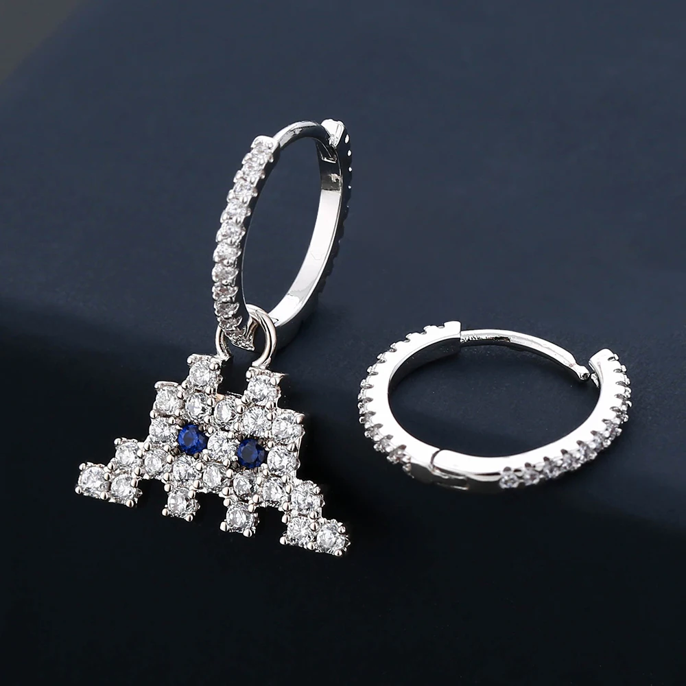 NEW! 2019 Women Crystal Earring hoop Earrings Women Jewelry Dazzling Cubic Zirconia with packing gifts,1pz
NEW! 2019 Women Crystal Earring hoop Earrings Women Jewelry Dazzling Cubic Zirconia with packing gifts,1pz