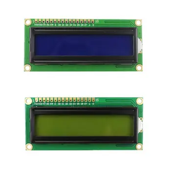 1pcs/lot 5V lcd 1602 blue screen Character LCD Display Module Blue Blacklight New and white code new
1pcs/lot 5V lcd 1602 blue screen Character LCD Display Module Blue Blacklight New and white code new