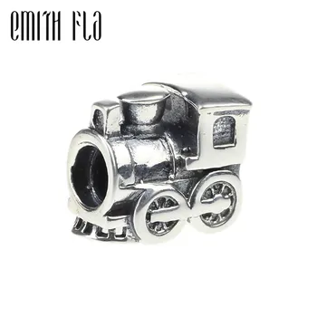 Authentic 925 Sterling Silver Train Charm Beads Fit For European Brand Troll Bracelet & Necklace Vintage DIY Pedant Jewelry
Authentic 925 Sterling Silver Train Charm Beads Fit For European Brand Troll Bracelet & Necklace Vintage DIY Pedant Jewelry