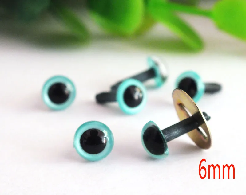 60 x pcs- 6mm Blue Plastic Safety Eyes for Making Dolls and Toys. Doll Making Accessories.
60 x pcs- 6mm Blue Plastic Safety Eyes for Making Dolls and Toys. Doll Making Accessories.
