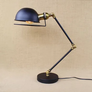 American rocker arm creative personality black eye table lamp bedroom bedside factory direct hotel Retro Table lights FG342
American rocker arm creative personality black eye table lamp bedroom bedside factory direct hotel Retro Table lights FG342